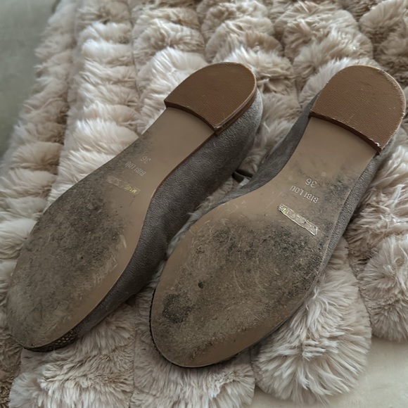 Anthropologie Bibi Lou | Rhinestone Ballet Flats | 36 / 6 - Picture 9 of 10